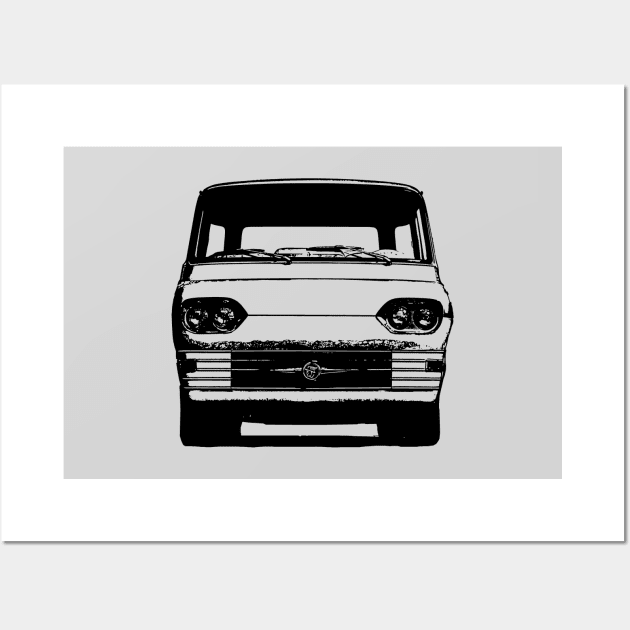 Mercury Econoline - stylized Wall Art by mal_photography